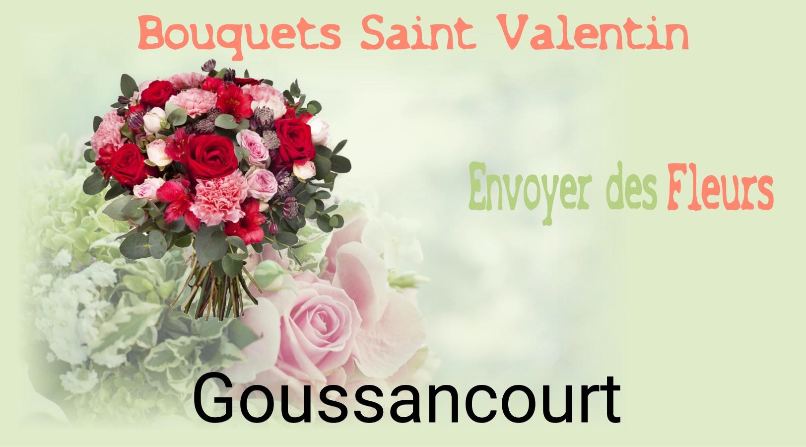 Roses de Saint-Valentin livrées à Goussancourt